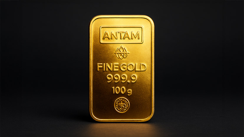 Fine gold emas antam