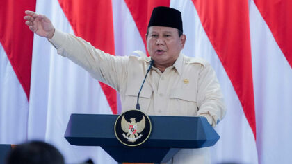 Presiden Indonesia Prabowo Subianto