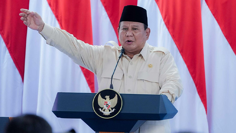 Presiden Indonesia Prabowo Subianto