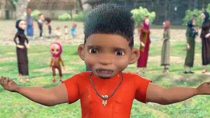 Tangkapan layar Trailer Merah Putih One For All