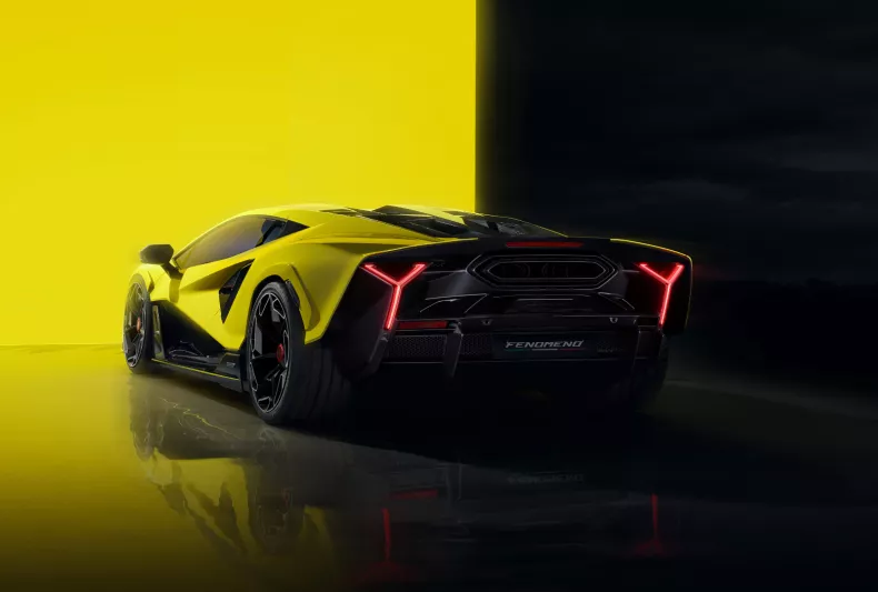 Rear of the Lamborghini Fenomeno.